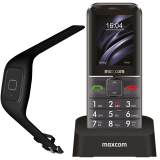 Telefon cu butoane, Maxcom, MM735 ecran 2.2 inch, rez. camera 2 Mpix, 2G, OEM, acumulator 1400 mAh, negru, MM735 Black (timbru verde 0.55 lei)