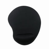 MousePAD GEMBIRD, cauciuc si material textil, 240 x 200 x 4 mm, suport ergonomic, negru, MP-ERGO-01 