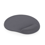 Mouse Pad MousePAD GEMBIRD, cauciuc si material textil, 240 x 220 x 4 mm, gri, MP-GEL-GR 