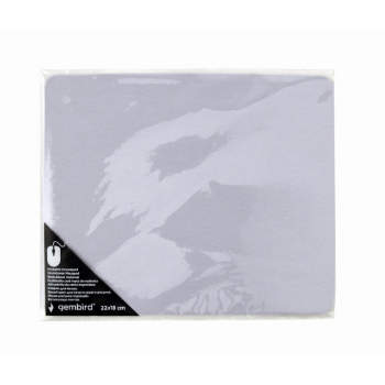 MousePAD GEMBIRD, cauciuc si material textil, 220 x 180 x 2 mm, printabil, alb, MP-PRINT-S