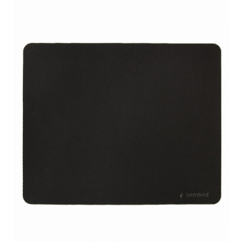 MousePAD GEMBIRD, cauciuc si material textil, 220 x 180 x 3 mm, negru, MP-S-BK 