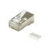 MUFA RJ-45 LOGILINK pt. cablu FTP, SFTP, Cat5e, RJ-45 (T), ecranat, plastic cu metal, cu insertie, 100 buc, MP0004 MUFA RJ-45 LOGILINK pt. cablu FTP, SFTP, Cat5e, RJ-45 (T), ecranat, plastic cu metal, cu insertie, 100 buc, MP0004
