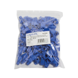 MANSON mufe RJ-45 LOGILINK pt. cablu UTP, FTP, SFTP, RJ-45 (T), plastic, 100 buc, albastru, MP0008 