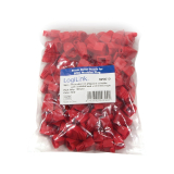 MANSON mufe RJ-45 LOGILINK pt. cablu UTP, FTP, SFTP, RJ-45 (T), plastic, 100 buc, rosu, MP0010 