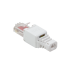 MUFA RJ-45 LOGILINK pt. cablu UTP, Cat6, RJ-45 (T), manson, pentru cablu solid/litat AWG22-24, cablu 5-6.5mm, tool-free,1 buc, MP0025 