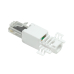 MUFA Logilink RJ45 pt. cablu UTP, Cat.6A, modulara, alb MP0028 