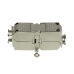 CUPLA RJ-45 LOGILINK pt. cablu UTP, FTP, Cat6a, RJ-45 (M) x 2, metalica, tip punch down, MP0041 