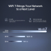 ROUTER Mercusys wireless, BE3600 viteze Wi-Fi 7 Dual Band de pana la 3600 Mbps ,1 2.5 Gbps WAN + 1 2.5 Gbps LAN + 2 1 Gbps LAN, 4 antene, ''MR27BE'' (timbru verde 0.8 lei) 