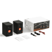BOXE EDIFIER 2.0, RMS:  36W (2 x 18W), studio monitor, volum, bass, treble, intrare jack 6.35 TRS balanced, RCA, iesire casti, black, 