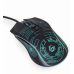 MOUSE GEMBIRD, gaming, cu fir, USB, optic, 3600 dpi, butoane/scroll 7/1, iluminare, cablu 1.5m, negru, MUSG-RGB-01 (timbru verde 0.18 lei) 