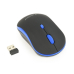 MOUSE GEMBIRD, PC sau NB, wireless, 2.4GHz, optic, 1600 dpi, butoane/scroll 4/1, , negru / albastru, MUSW-4B-03-B (timbru verde 0.18 lei) 