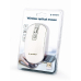 MOUSE GEMBIRD, PC sau NB, wireless, 2.4GHz, optic, 1600 dpi, butoane/scroll 4/1, , alb / argintiu, MUSW-4B-06-WS (timbru verde 0.18 lei) 