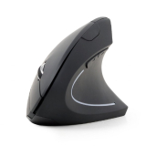 MOUSE GEMBIRD, PC sau NB, wireless, 2.4GHz, optic, 1600 dpi, butoane/scroll 6/1, ergonomic, negru, MUSW-ERGO-01 (timbru verde 0.18 lei) 
