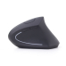 MOUSE GEMBIRD, PC sau NB, wireless, 2.4GHz, optic, 1600 dpi, butoane/scroll 6/1, ergonomic, negru, MUSW-ERGO-01 (timbru verde 0.18 lei) 