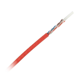 1 m Cablu NEXANS U/UTP, Cat6, 305 m, Cupru, solid, AWG24, portocaliu, vanzarea se face la rola 305m, N100.161-OE 