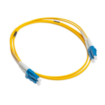 Cablu Nexans Patch cord FO 2 metri LSZH Galben LANmark Singlemode Duplex LC-LC Slimflex, N122.4LLY2 (timbru verde 0.08 lei) 