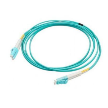 Cablu Nexans Patch cord | FO | 2 metri | LSZH | Aqua | LANmark | Multimode OM3 | Duplex LC-LC | SLimflex (timbru verde 0.08 lei) N122.5LLA2