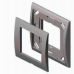 Cadru Nexans N200.050 45x45 alb