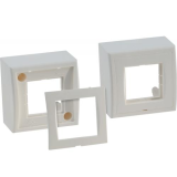 Suport montare Nexans N200.116 alb pentru LANmark Snap-In Modules