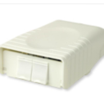 LANmark-OF 45 x 45 Splicing Outlet 2 Snap-In White