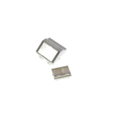 Modul priza LANmark unghiular 2 porturi Snap-In Protectie praf Nepopulat Alb N423.540N