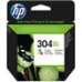HP N9K07AE CMY INKJET CARTRIDGE NR.304XL 