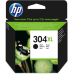 HP N9K08AE BLACK INKJET CART. NR.304XL 