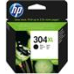 HP N9K08AE BLACK INKJET CART. NR.304XL 