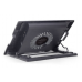 STAND GEMBIRD notebook 17, sita metal, fan 15cm cu led light, 1500rpm, 20cfm, ajustare inaltime 5 trepte, black, NBS-1F17T-01 (timbru verde 0.8 lei) 