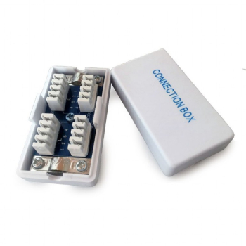 CUPLA Krone (LSA) GEMBIRD pt. cablu FTP, Cat6, conector Krone (LSA) x 2, ecranat, plastic, 1 buc., NCA-LSAS6-01 