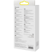 CASTI Baseus Encok C17, pt smartphone, control volum + microfon pe fir, conectare prin cablu USB Type-C, lungime cablu 1.1m, alb NGCR010002 (timbru verde 0.18 lei) - 6932172604264 