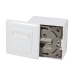 PRIZA RJ-45 aplicabila cu 2 iesiri | PRIZA RJ-45 incastrabila cu 2 iesiri LOGILINK pt. cablu FTP, Cat6, Krone (LSA) x 2 | RJ-45 (M) x 2, ecranat, plastic cu metal, 1 buc, NP0039A 