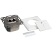 PRIZA RJ-45 aplicabila cu 2 iesiri LOGILINK pt. cablu FTP, Cat6A, RJ-45 (M) x 2, ecranat, plastic cu metal, signal white, 1 buc, 