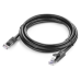 PATCH CORD UTP Ugreen Cat6, NW102 fire din cupru, viteza maxima 1 Gbps, 2m, negru 20160 (timbru verde 0.08 lei) - 6957303821600 