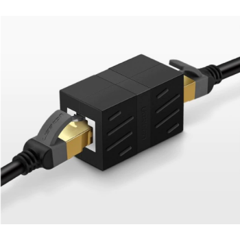 CUPLA RJ-45 Ugreen, NW114 pt. cablu UTP, Cat6/Cat7, RJ-45 (M), viteza maxima 1 Gbps, material plastic, negru 20390 - 6957303823901 