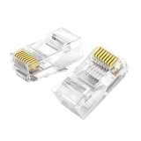MUFA RJ-45 Ugreen, NW120 pt. cablu UTP, Cat6, RJ-45 (T), plastic, 100 buc, 60558 - 6957303865581 