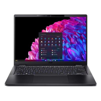 Acer TravelMate P6 TMP614-73-TCO Intel Core Ultra 7 155H Laptop 35.6 cm (14'') 2.8K 32 GB LPDDR5x-SDRAM 1 TB SSD Wi-Fi 7 (802.11be) Windows 11 Pro Black