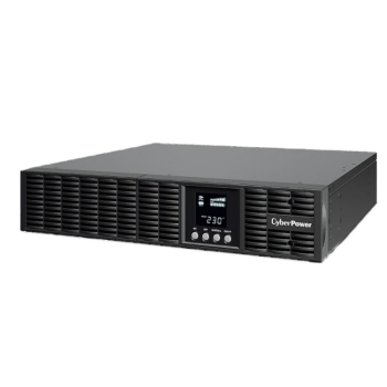 CyberPower UPS CYBER POWER Online dubla conversie cu Sinusoida Pura, rack 2U, 2000VA/1800W Rack/Tower 2U 8x IEC C13, OLS2000ERT2U (timbru verde 40 lei) 