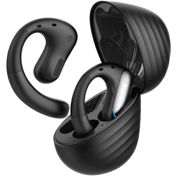 Casca OneOdio wireless, tip butoni - TWS, utilizare smartphone, conectare prin Bluetooth 5.2, difuzor 16.2 mm, negru, OpenRock-Pro-Black (timbru verde 0.18lei) 