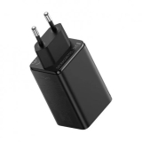 INCARCATOR RETEA Baseus GaN6 Pro, Quick Charge 65W, 2 x USB Type-C Output 5V/3A, 2 x USB (include cablu USB Type-C la USB Type-C de 100W), negru P10162701113-00 (timbru verde 0.18 lei) - 69321726444 