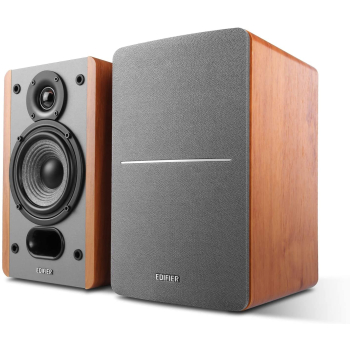 BOXE EDIFIER 2.0 PASIVE, Rated RMS: 5W-20W, tweeter de 0.75, bass de 4, frecventa de raspuns 55Hz-20KHz, impedanta 6ohm, punct divizare frecv. 1500Hz, bracket spate montare perete, MDF, brown, P1 