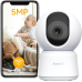Camera supraveghere Arenti, 3K, 5 MP, mini, wireless 2.4 GHz, 5 GHz, , night vision 10m, audio bidirectional, compatibil Alexa si Google Assistant, 355grade pan si tilt, 