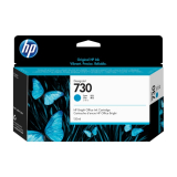 Cartus Cerneala Original HP Cyan, nr.730, pentru T1700|T2600, 130ml, (timbru verde 0.15 lei), P2V62A 