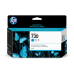 Cartus Cerneala Original HP Cyan, nr.730, pentru T1700|T2600, 130ml, (timbru verde 0.15 lei), P2V62A 