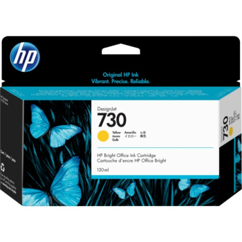 Cartus Cerneala Original HP Yellow, nr.730, pentru DesignJet T1600|T1700|T2600, , (timbru verde 0.15 lei), P2V64A 
