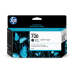 Cartus Cerneala Original HP Matte Black, nr.730, pentru Designjet T1600|Designjet T1700|Designjet T2600, 130ml, (timbru verde 0.15 lei), P2V65A 