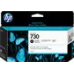 Cartus Cerneala Original HP Photo Black, nr.730, pentru DesignJet T1600|T1700|T2600, 130ml , (timbru verde 0.15 lei), P2V67A 