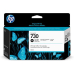 Cartus Cerneala Original HP Photo Black, nr.730, pentru DesignJet T1600|T1700|T2600, 130ml , (timbru verde 0.15 lei), P2V67A 