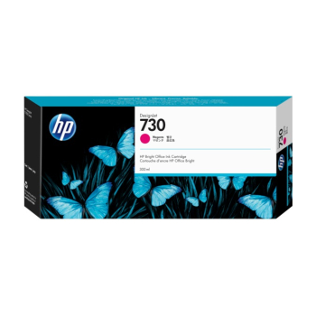 Cartus Cerneala Original HP Magenta, nr.730, pentru DesignJet T1600|T1700|T2600,300ml , (timbru verde 0.15 lei), P2V69A 
