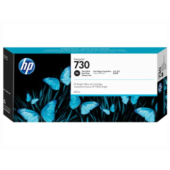 Cartus Cerneala Original HP Photo Black, nr.730, pentru Designjet T1600|Designjet T1700|Designjet T2600, 300ml, (timbru verde 0.15 lei), P2V73A 